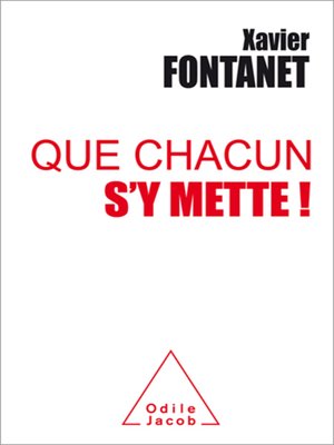 cover image of Que chacun s'y mette !